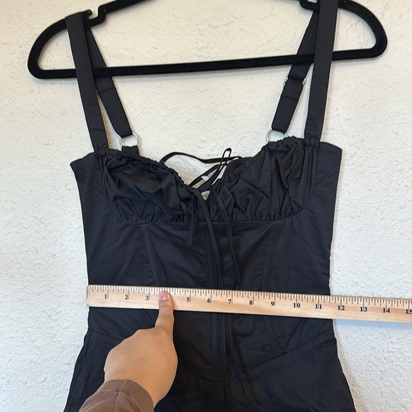 House‎ of CB 'Carlotta' Black Corset Mini Dress NWOT XS - Picture 9 of 10